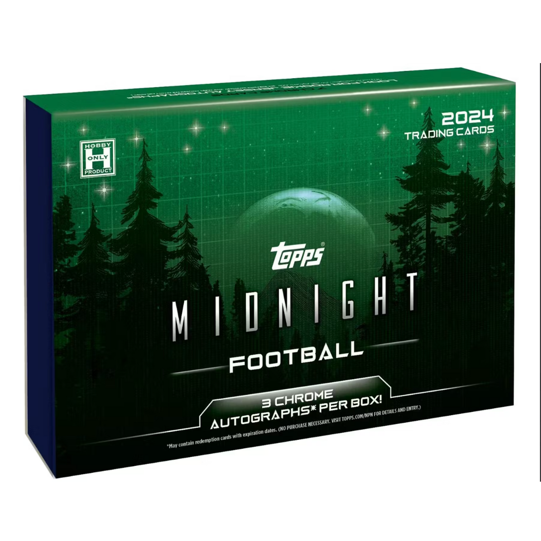 2024 Topps Midnight Football Pre-Order (Ships 5/30/25)