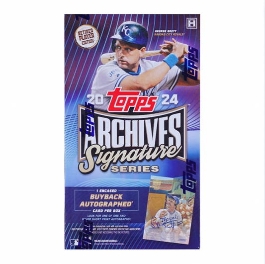 2024 Topps Archives Signature Series Retired Edition Hobby Box
