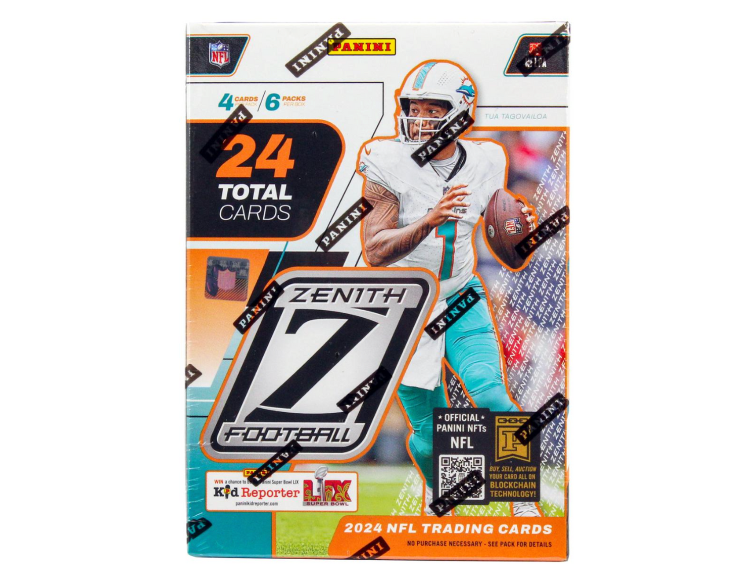 2024 Panini Zenith Football Trading Cards Blaster Box