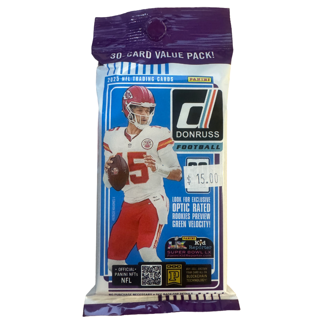 2025 Panini Donruss Football Jumbo Value Pack