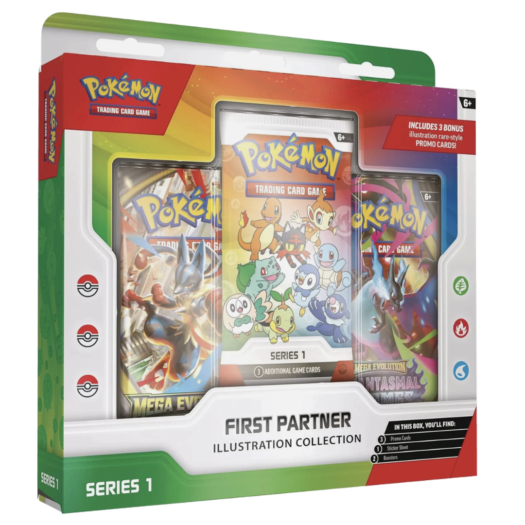Pokémon TCG: First Partner Illustration Collection—Series 1