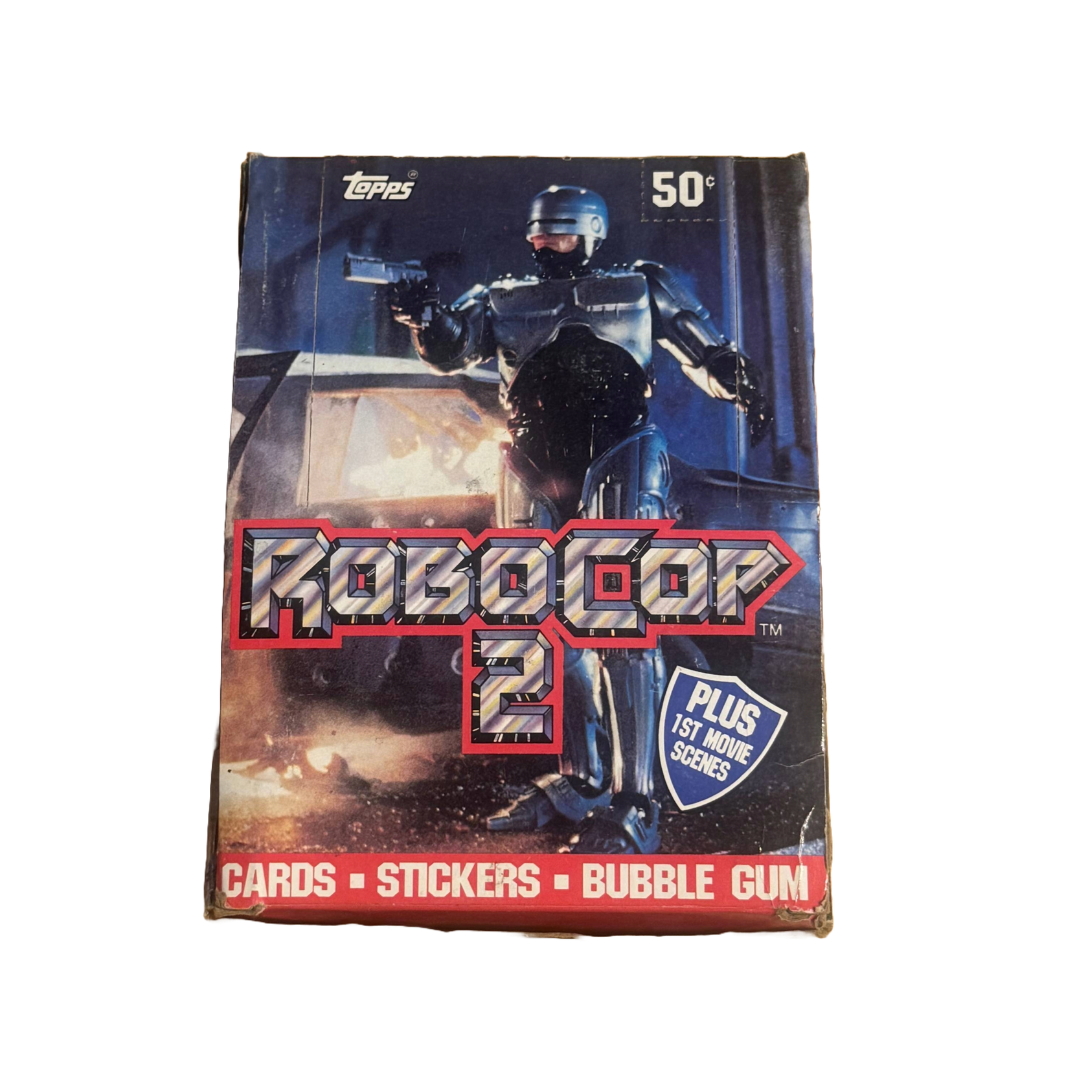 1990 Topps Robocop 2 Vintage Box