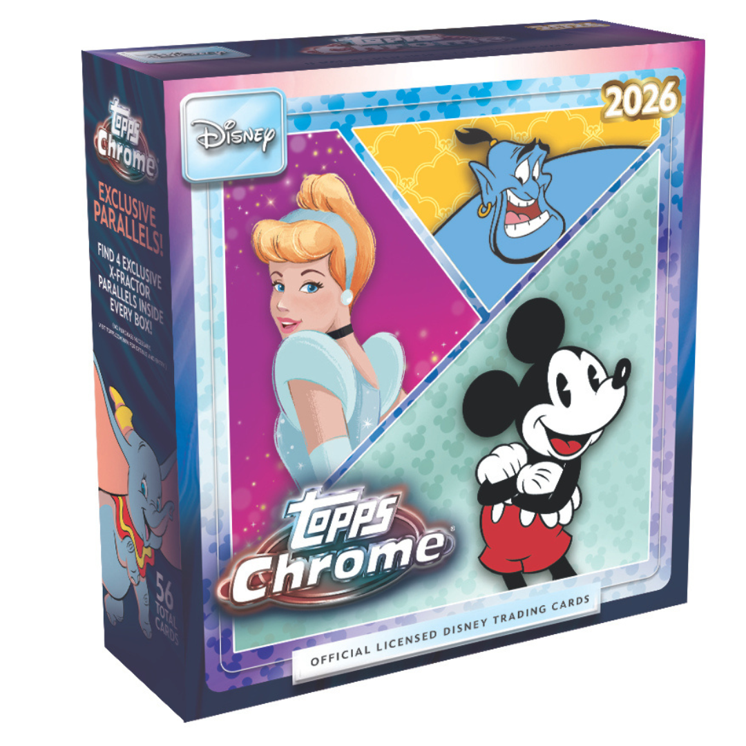 2026 Topps Chrome Disney Mega Box - Factory Sealed