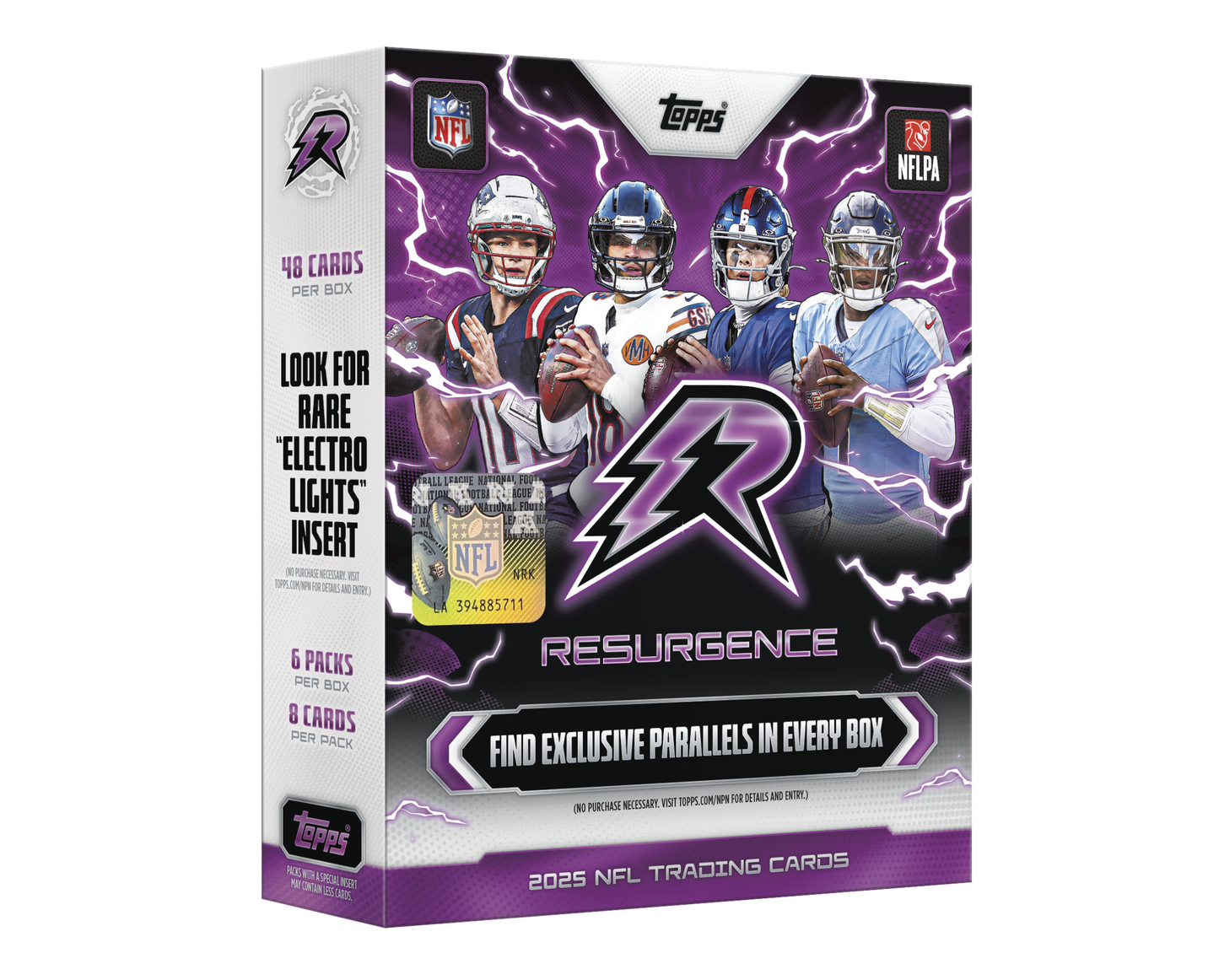 2025 Topps Resurgence Football Mega Box