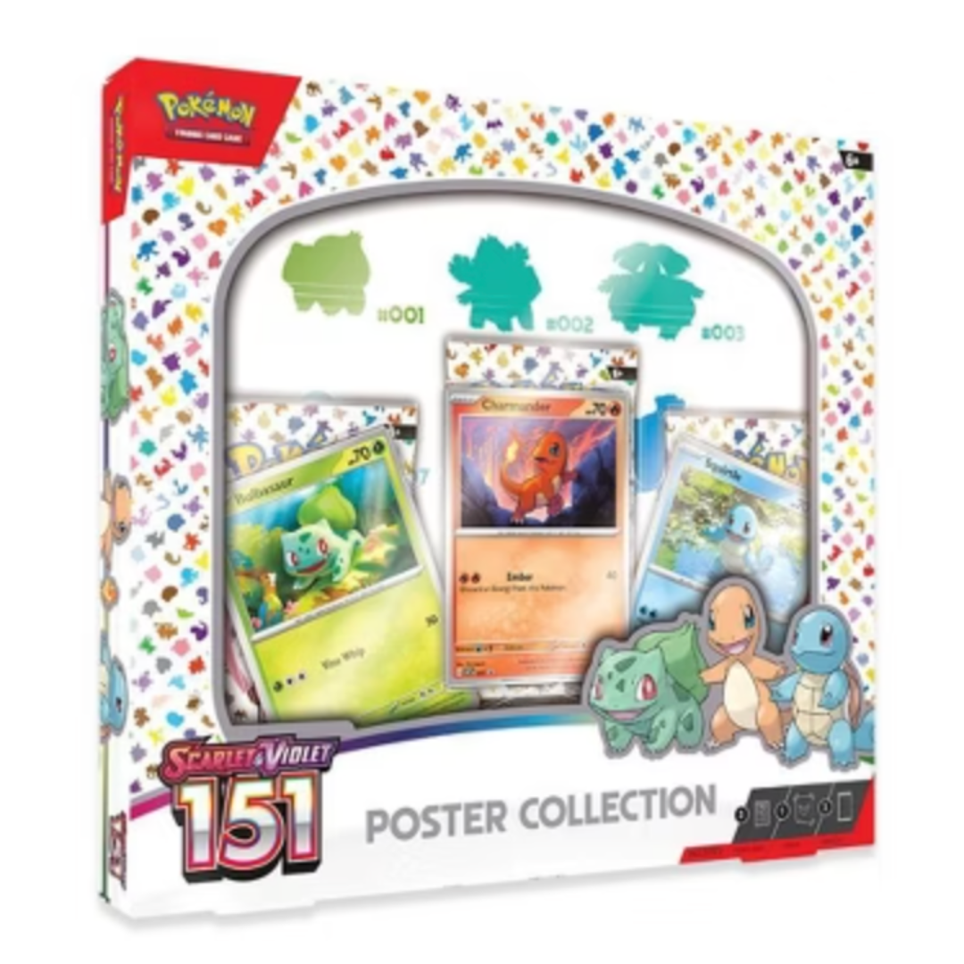 Pokémon Trading Card Game: Scarlet & Violet- 151 Poster Collection