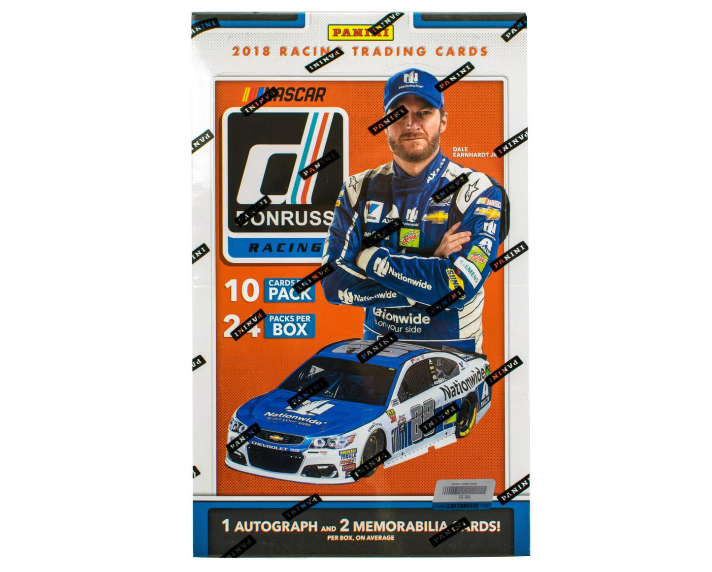 2018 Donruss Nascar Trading Card Retail Box