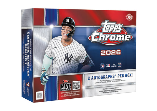 2026 Topps Chrome Baseball Jumbo
