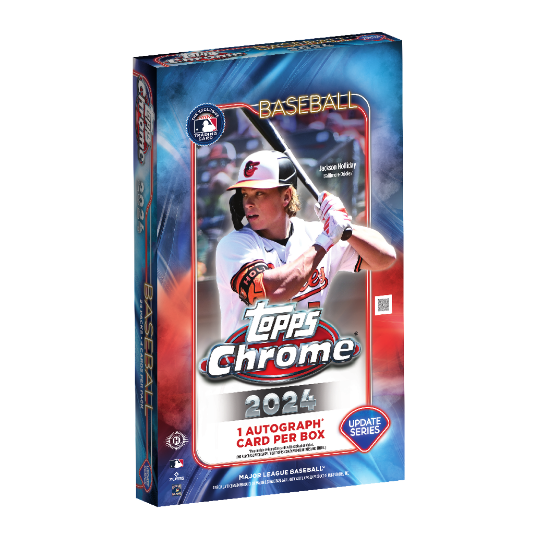 2024 Topps Update Chrome Baseball Hobby Box