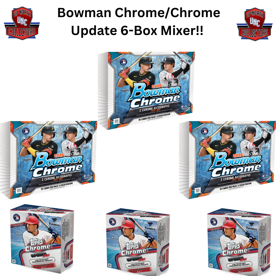 2026 Bowman Chrome/Update Chrome 6-Box Mixer Random Teams!!