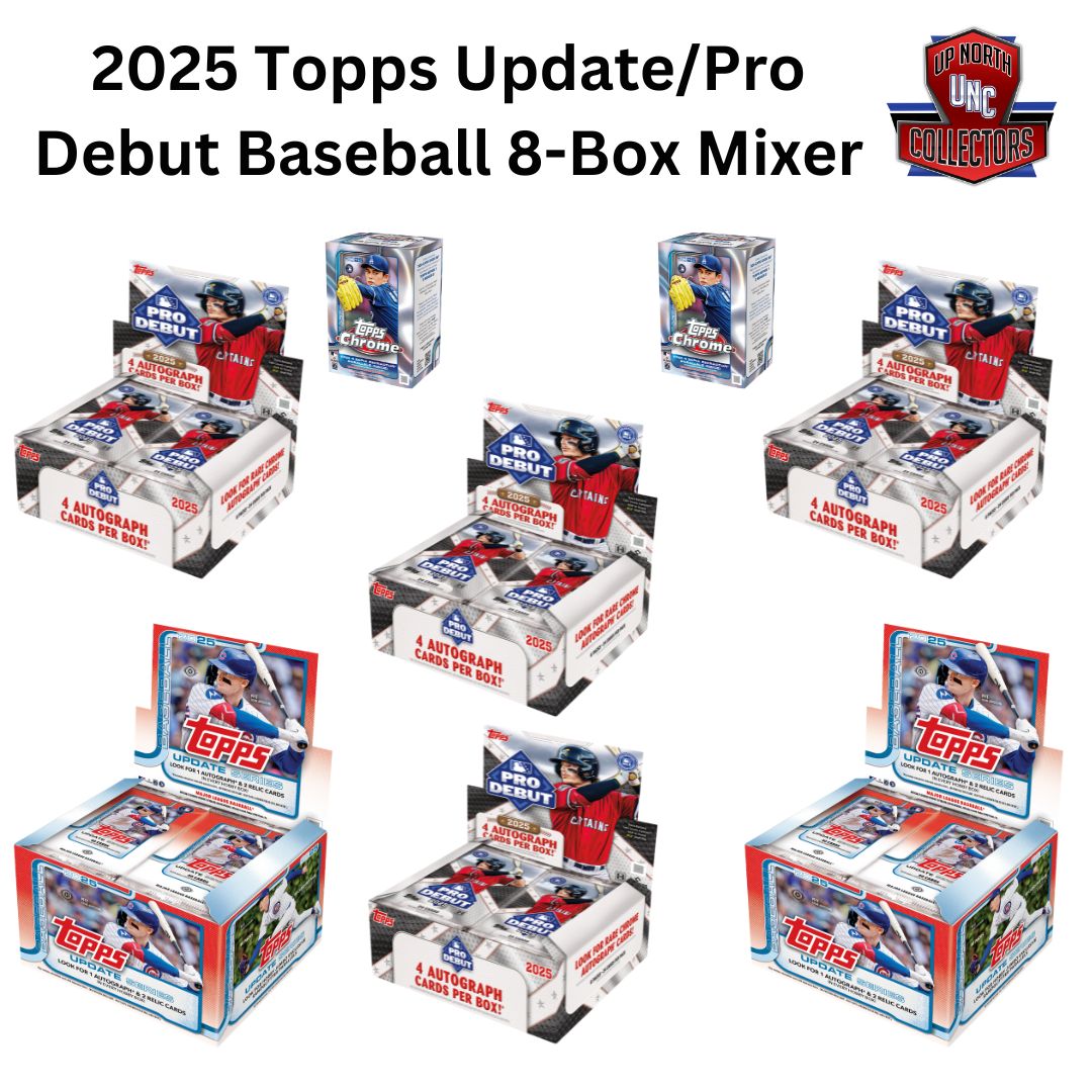 2025 Topps Update/Pro Debut 8-Box Mixer!! Random Teams!!