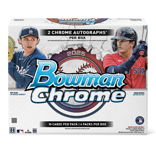 2025 Bowman Chrome Baseball Hobby Box Pre-Sale (Ships 9/24)