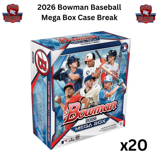 2026 Bowman Baseball Mega Box Case Break!! 20 Boxes/Random Teams