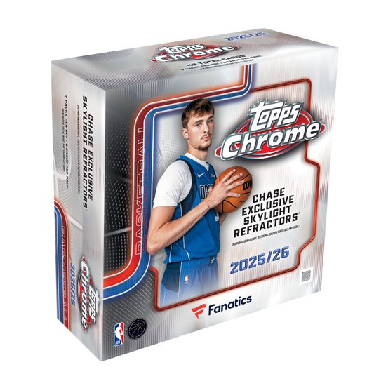 2025/26 Topps Chrome Basketball Mega Box Pre-Order (Releases 12/18)