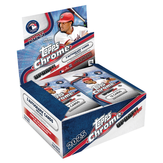 2025 Topps Chrome Update Jumbo Box Pre-Order (Ships 12/10)