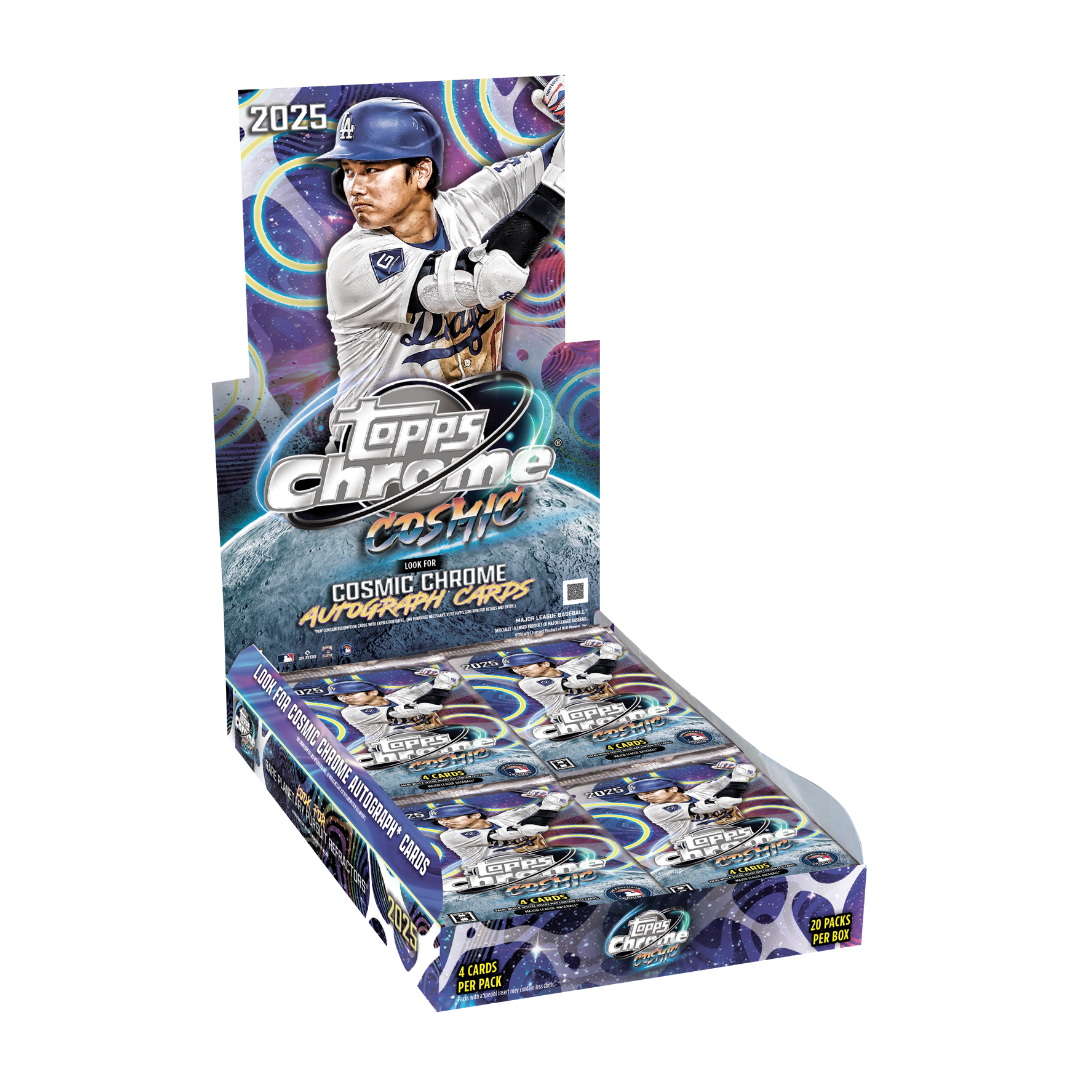 2025 Topps Cosmic Chrome Hobby Box Pre-Order (Ships 12/17)