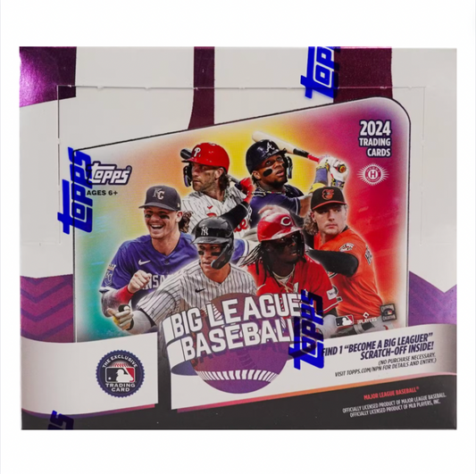 2024 Topps Big League Baseball Hobby Box Sealed