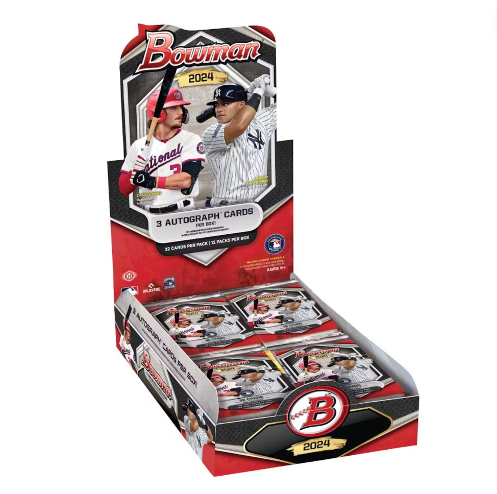 2024 Bowman Baseball Hobby HTA (Jumbo) Box Pre-Order Releases May 8th