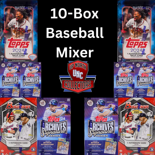 2024 Baseball 10-Box Value Mixer w/ 2024 Bowman/2024 Archives Signature Series/2024 Series 1