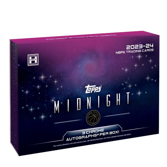 2024 Topps Midnight Basketball Hobby Box Pre-Order Ships (1/9/2025)