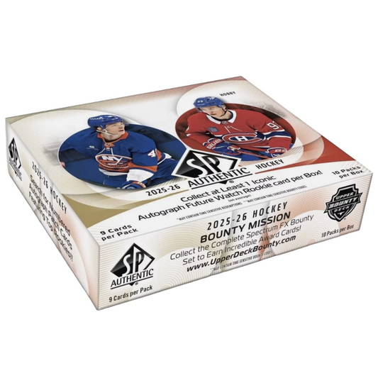 2025/2026 Upper Deck Hockey Sp Authentic Hobby Box