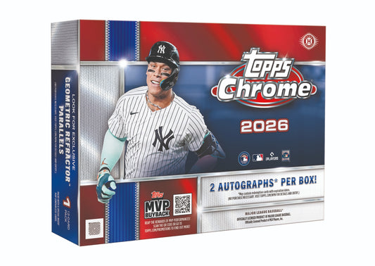 2026 Topps Chrome Baseball Jumbo