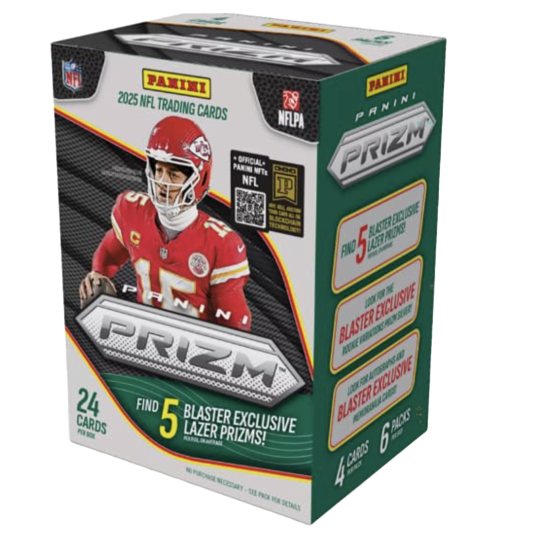 2025 Panini Prizm Football Trading Cards Blaster Box