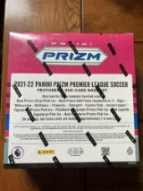 MLS Panini 2020-21 Premier League Soccer Trading Card Mega Box Per Pack