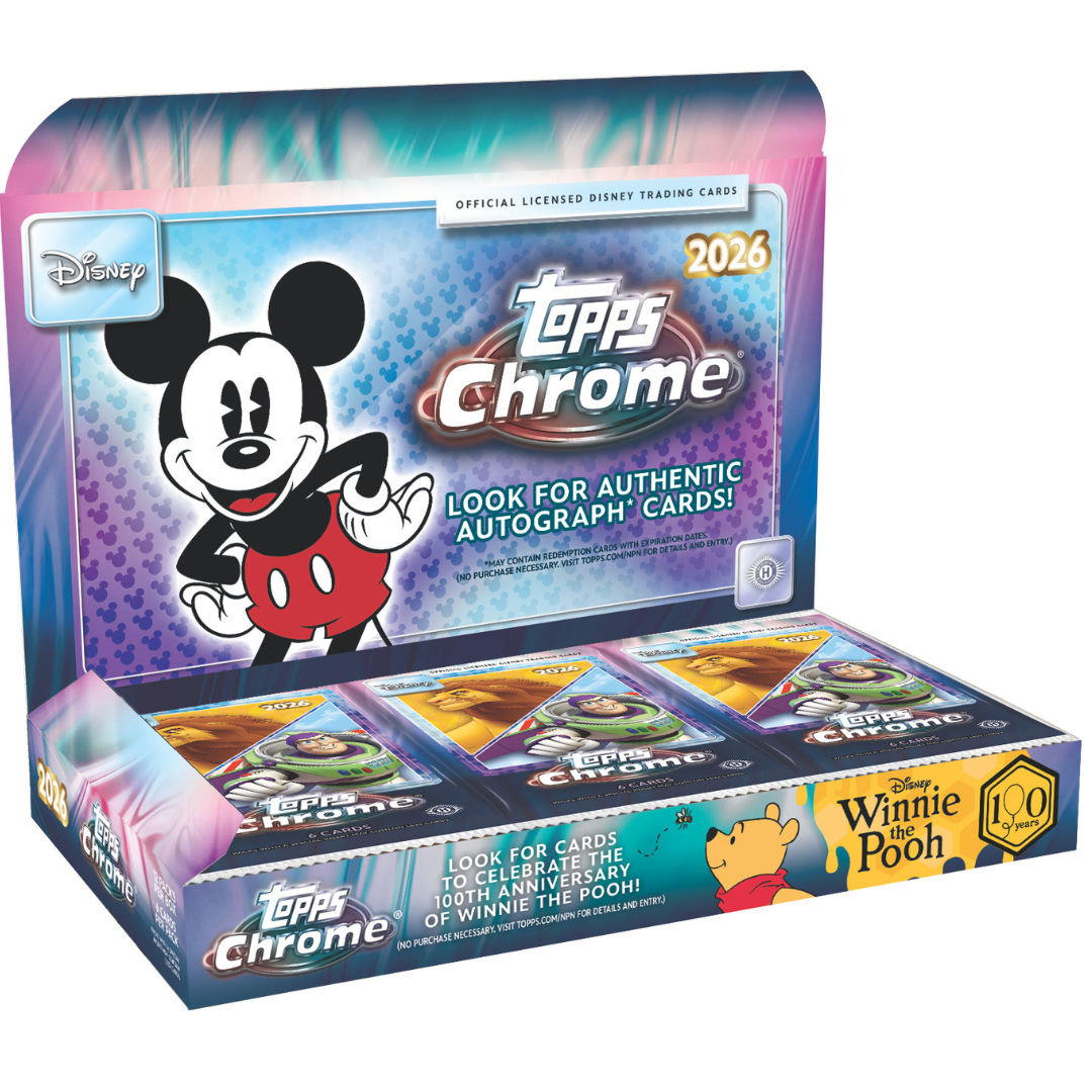 2026 Topps Chrome Disney Hobby