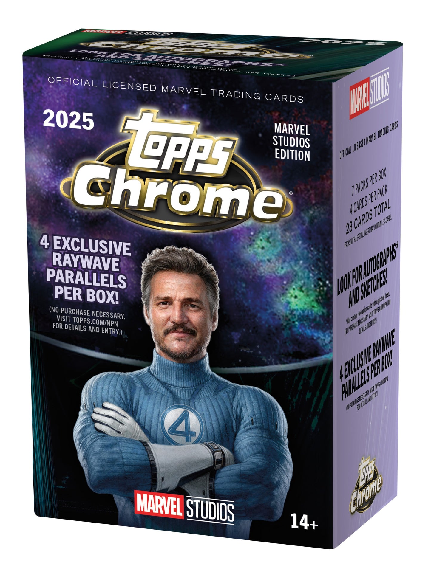 2025 Topps Marvel Studios Chrome - Factory Sealed