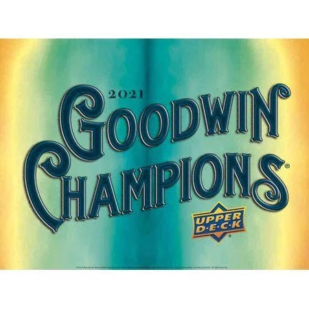 2021 Upper Deck Goodwin Champions Blaster Box Sports Trading Cards