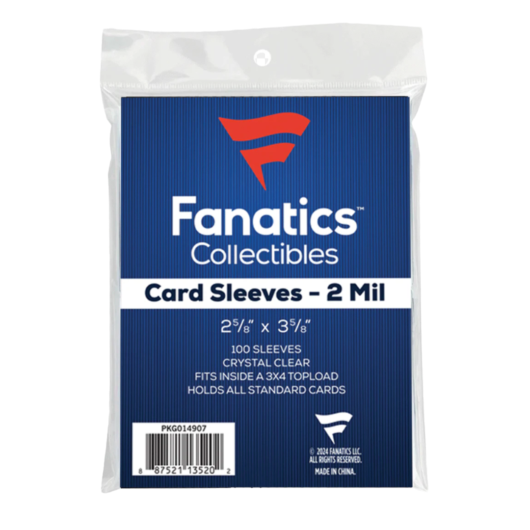Topps Fanatics Soft Card Sleeves 35pt