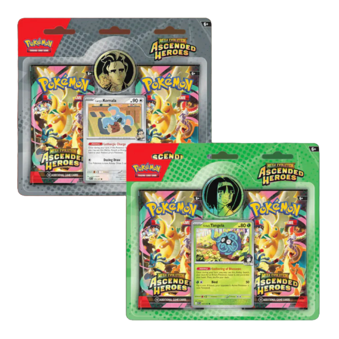 Pokémon Tcg: Mega Evolution: Ascended Heroes: 2-Pack Blister (Random Promo)