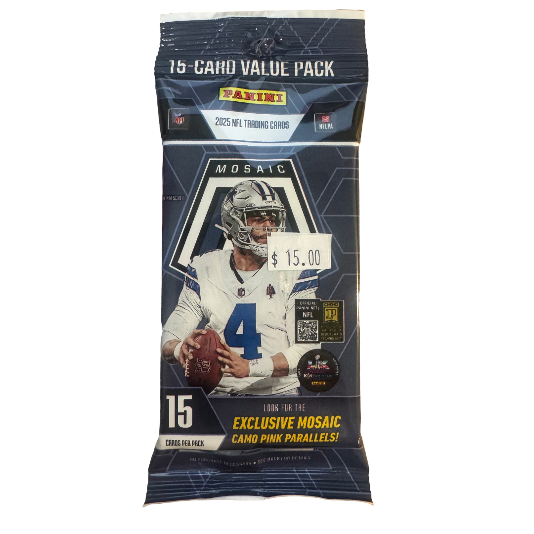2025 Mosaic Football Value Fat Pack
