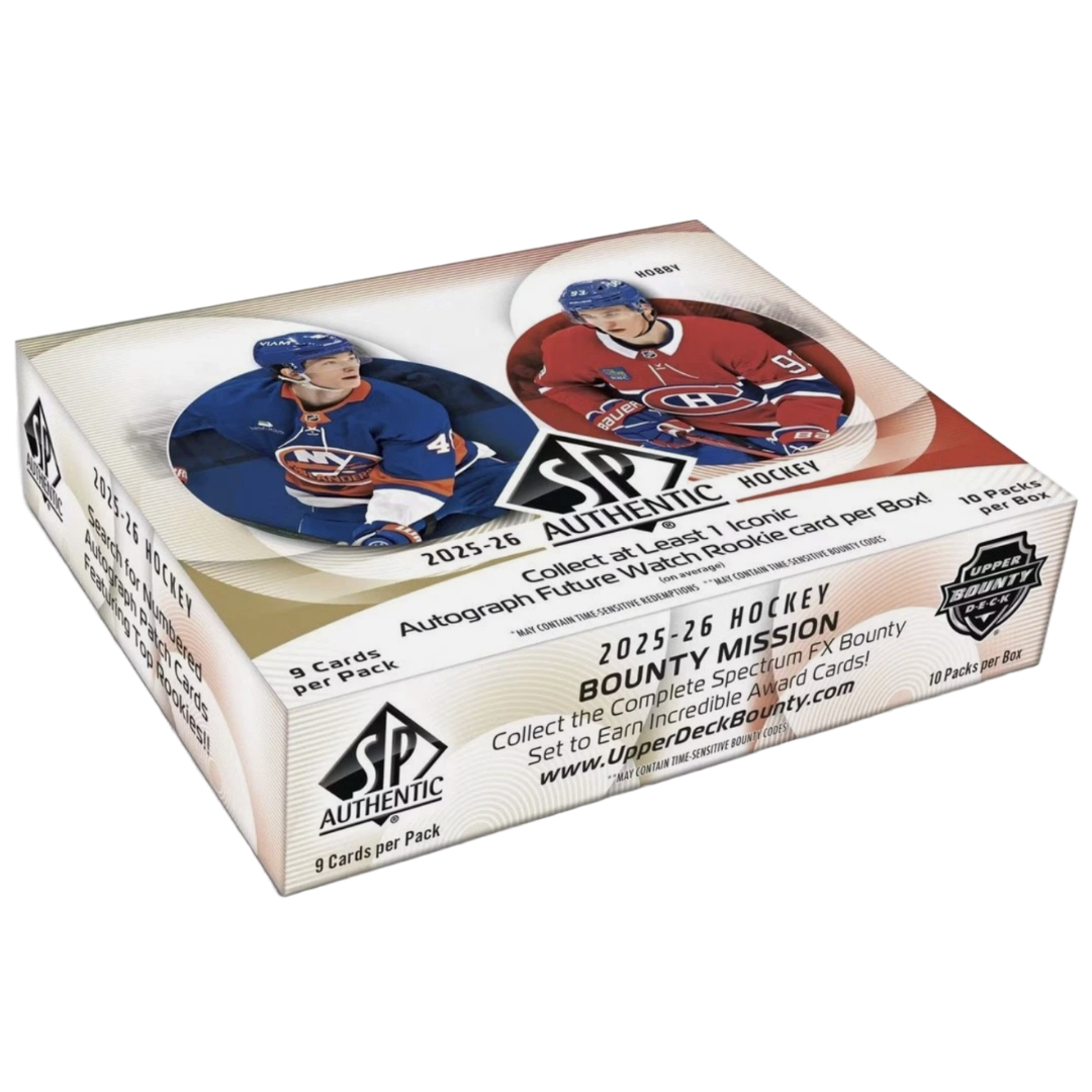 2025/2026 Upper Deck Hockey Sp Authentic Hobby Box