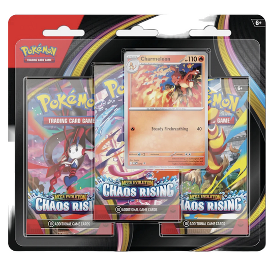 Chaos Rising 3 Pack Blister Packs