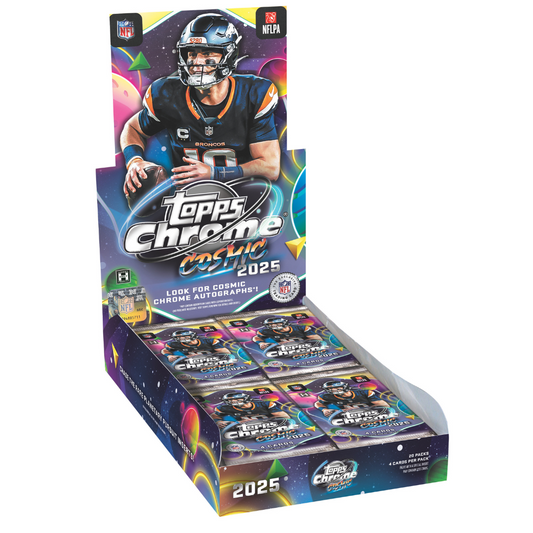 2025 Topps Chrome Cosmic Football Hobby Box
