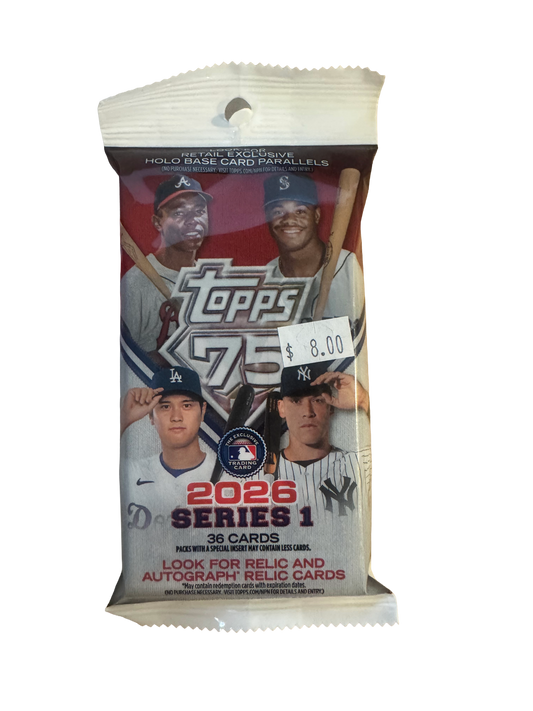 2026 Topps Series 1 Hanger Fat Pack