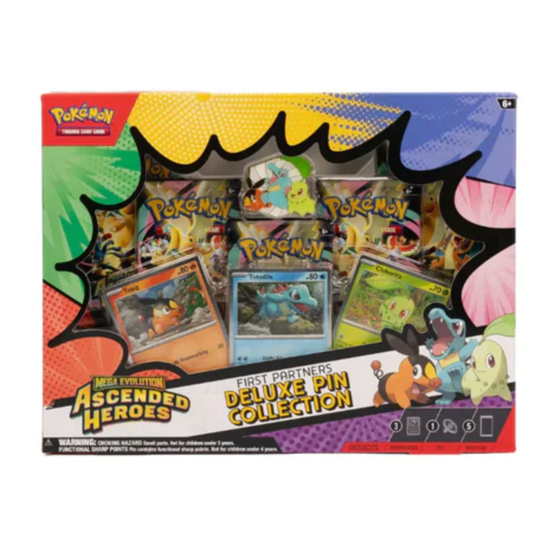 POKEMON TCG: Me Ascended Heroes First Partners Deluxe Pin Collection