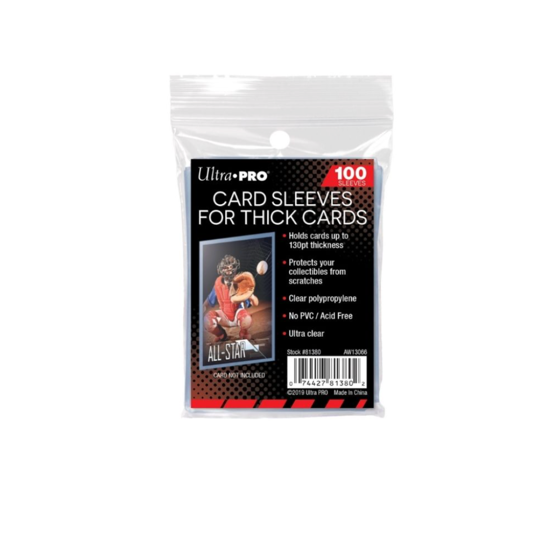 Ultra Pro Thick Card Sleeve Packs 100 Count