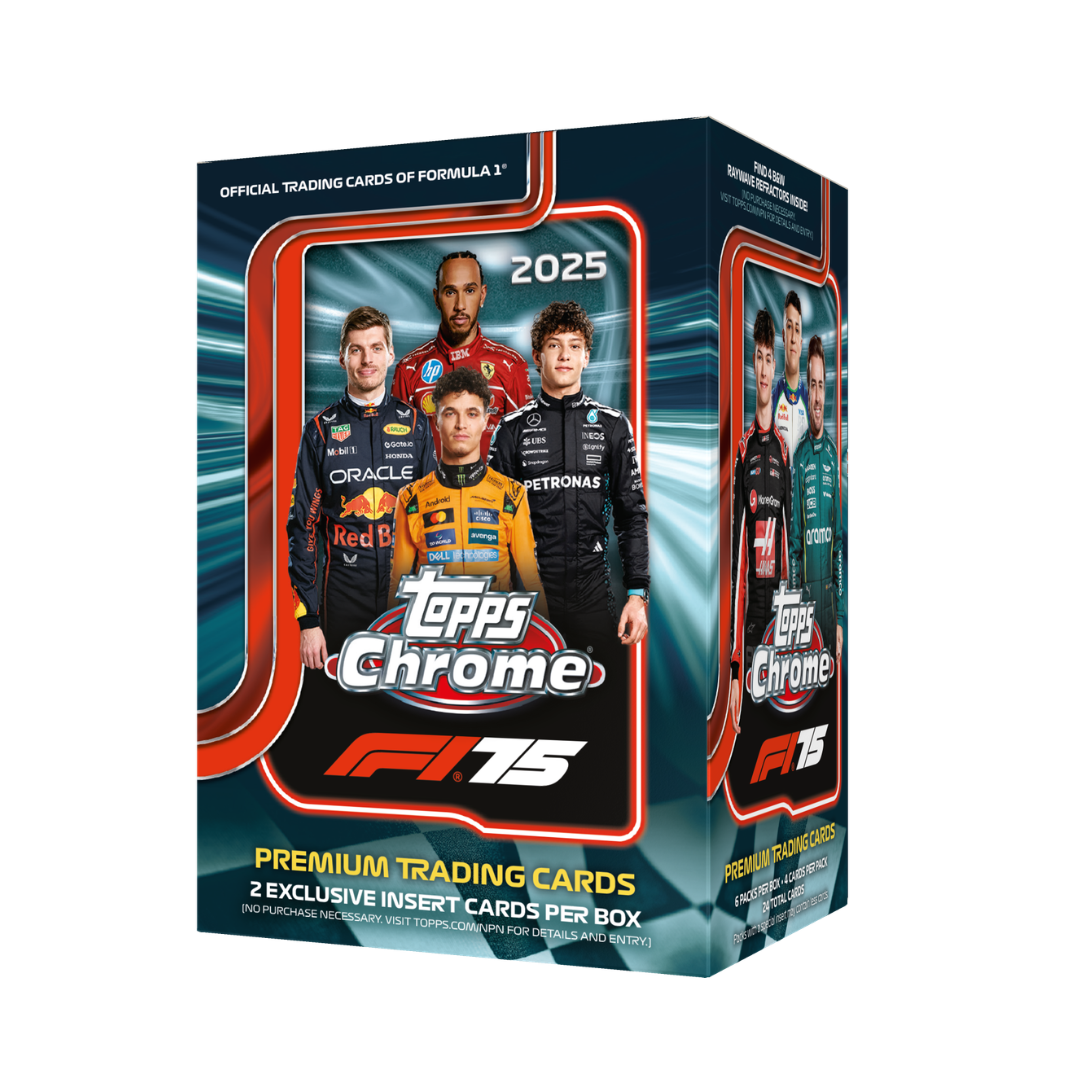 2025 Topps Chrome Formula 1 Value Box