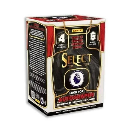 2022 Panini Select Premier League Soccer Trading Cards Blaster Box