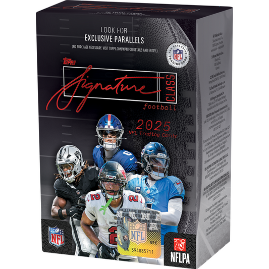 2025 Topps Signature Class Football Blaster Box - Factory Sealed